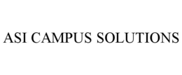 ASI CAMPUS SOLUTIONS trademark