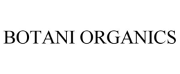 BOTANI ORGANICS trademark