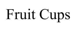 FRUIT CUPS trademark