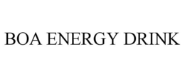 BOA ENERGY DRINK trademark