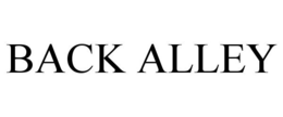 BACK ALLEY trademark