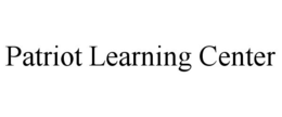 PATRIOT LEARNING CENTER trademark