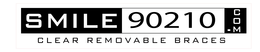 SMILE 90210 . COM CLEAR REMOVABLE BRACES trademark