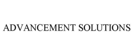 ADVANCEMENT SOLUTIONS trademark