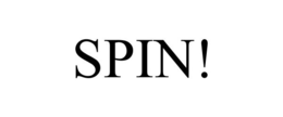 SPIN! trademark