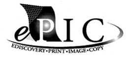 EPIC EDISCOVERY·PRINT·IMAGE·COPY trademark