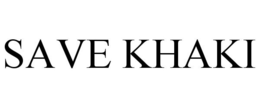 SAVE KHAKI trademark