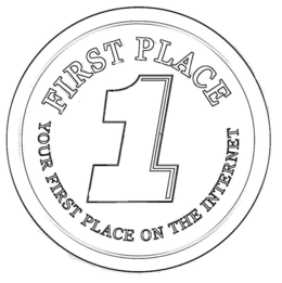 1 FIRST PLACE YOUR FIRST PLACE ON THE INTERNET trademark