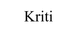 KRITI trademark