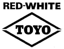 RED-WHITE TOYO trademark
