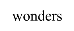 WONDERS trademark