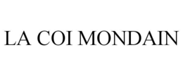 LA COI MONDAIN trademark