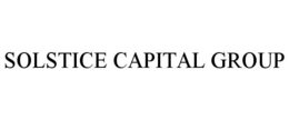 SOLSTICE CAPITAL GROUP trademark
