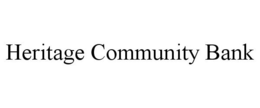 HERITAGE COMMUNITY BANK trademark
