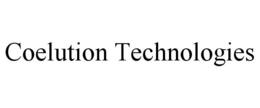 COELUTION TECHNOLOGIES trademark