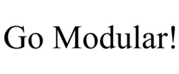 GO MODULAR! trademark