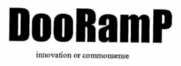 DOORAMP INNOVATION OR COMMONSENSE trademark