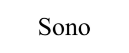 SONO trademark