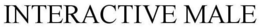 INTERACTIVE MALE trademark
