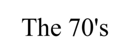 THE 70'S trademark