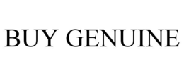 BUY GENUINE trademark