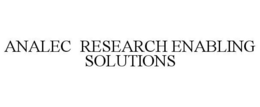 ANALEC RESEARCH ENABLING SOLUTIONS trademark