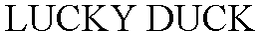 LUCKY DUCK trademark