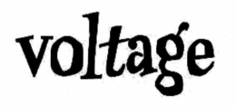 VOLTAGE trademark