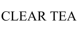 CLEAR TEA trademark