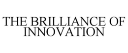THE BRILLIANCE OF INNOVATION trademark
