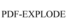 PDF-EXPLODE trademark