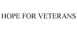 HOPE FOR VETERANS trademark