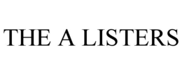 THE A LISTERS trademark