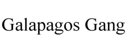 GALAPAGOS GANG trademark
