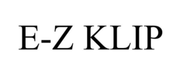 E-Z KLIP trademark