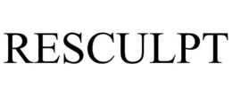RESCULPT trademark