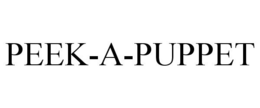 PEEK-A-PUPPET trademark