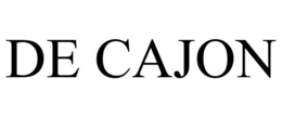 DE CAJON trademark