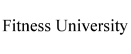 FITNESS UNIVERSITY trademark