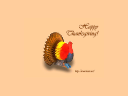 HAPPY THANKSGIVING! HTTP://WWW.KATE.NET/ trademark
