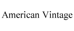 AMERICAN VINTAGE trademark