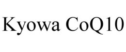 KYOWA COQ10 trademark