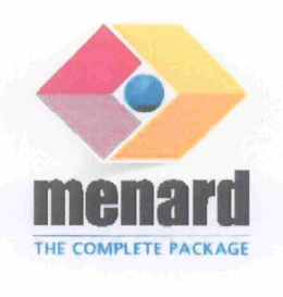 MENARD THE COMPLETE PACKAGE trademark