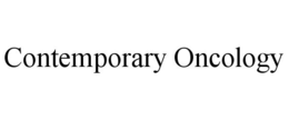 CONTEMPORARY ONCOLOGY trademark
