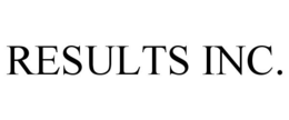 RESULTS INC. trademark