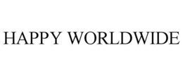 HAPPY WORLDWIDE trademark