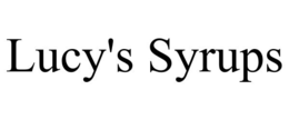LUCY'S SYRUPS trademark
