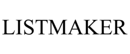 LISTMAKER trademark