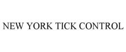 NEW YORK TICK CONTROL trademark