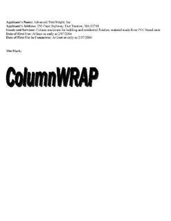 COLUMNWRAP trademark
